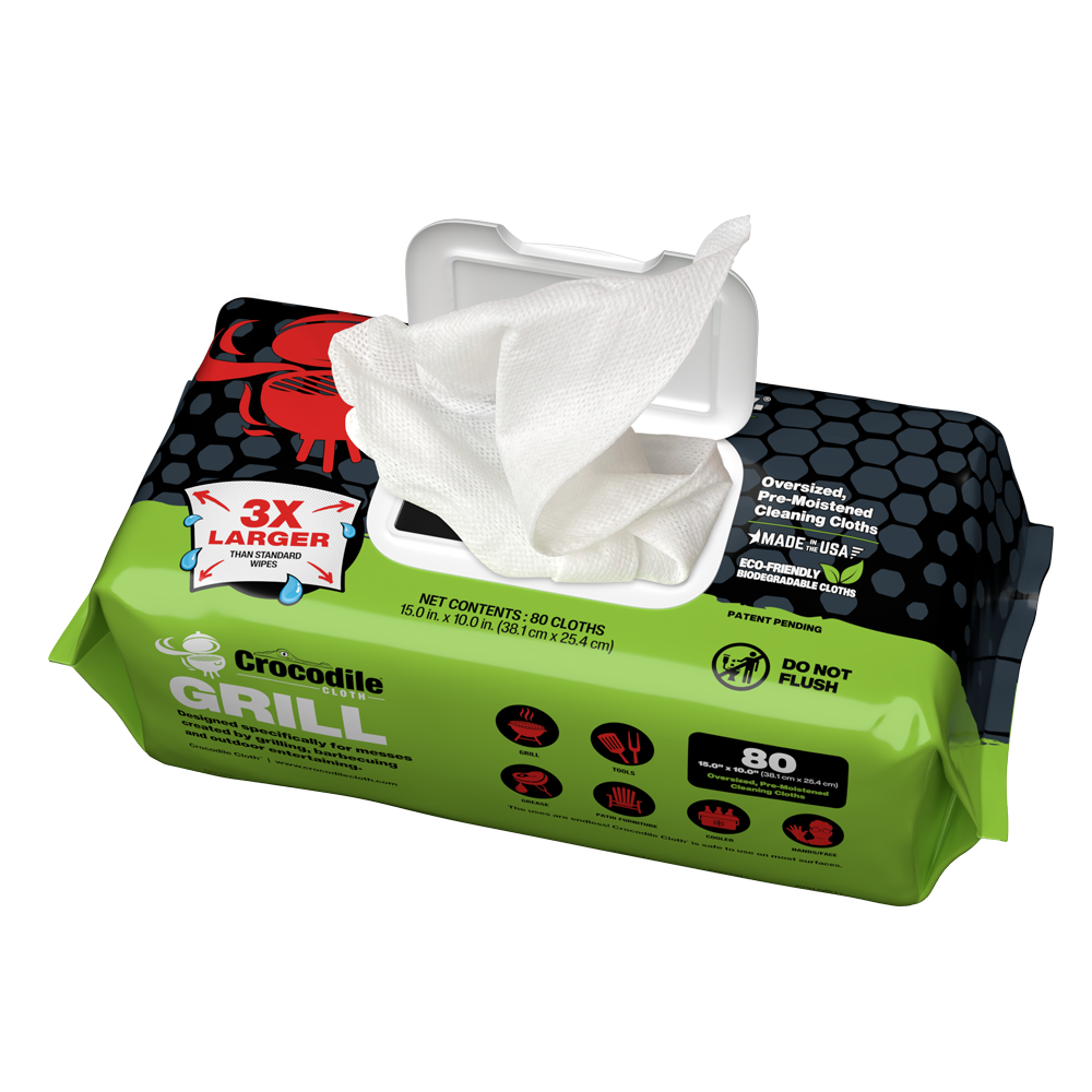 Crocodile Cloth GRILL 80-Count